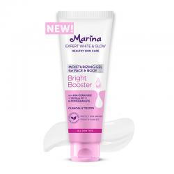 Marina Expert White & Glow Moisturizing Gel for Face and Body Bright Booster 100ml