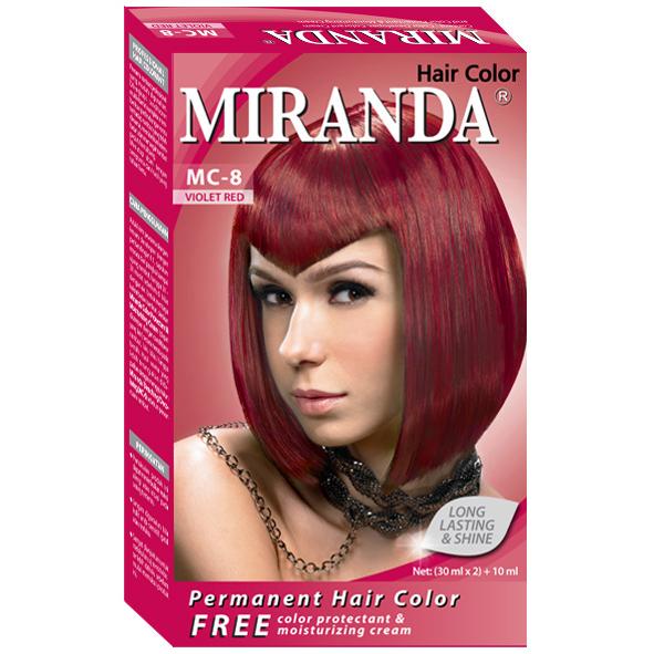 Miranda Hair Color Violet Red (MC-8) 30ml | Gogobli