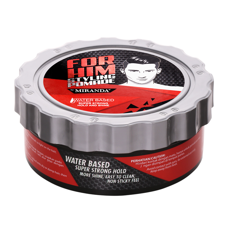 For Him Styling Pomade Water Based Super Strong Hold And Shine 50gr | Gogobli