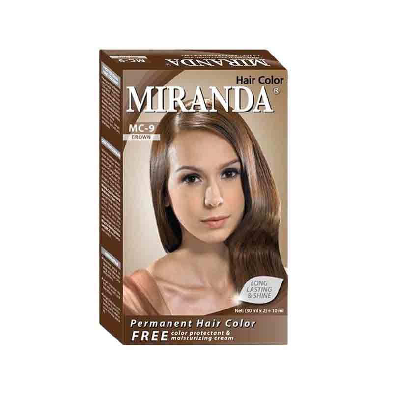 Miranda Hair Color Premium Brown (MC-9) 60ml | Gogobli
