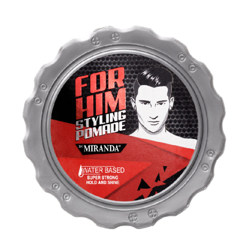 For Him Styling Pomade Water Based Super Strong Hold And Shine 100gr | Gogobli