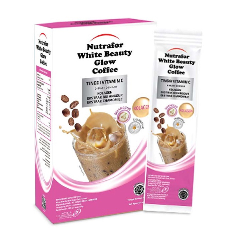 Nutrafor White Beauty Glow Coffee 125gr (5s @25gr) | Gogobli