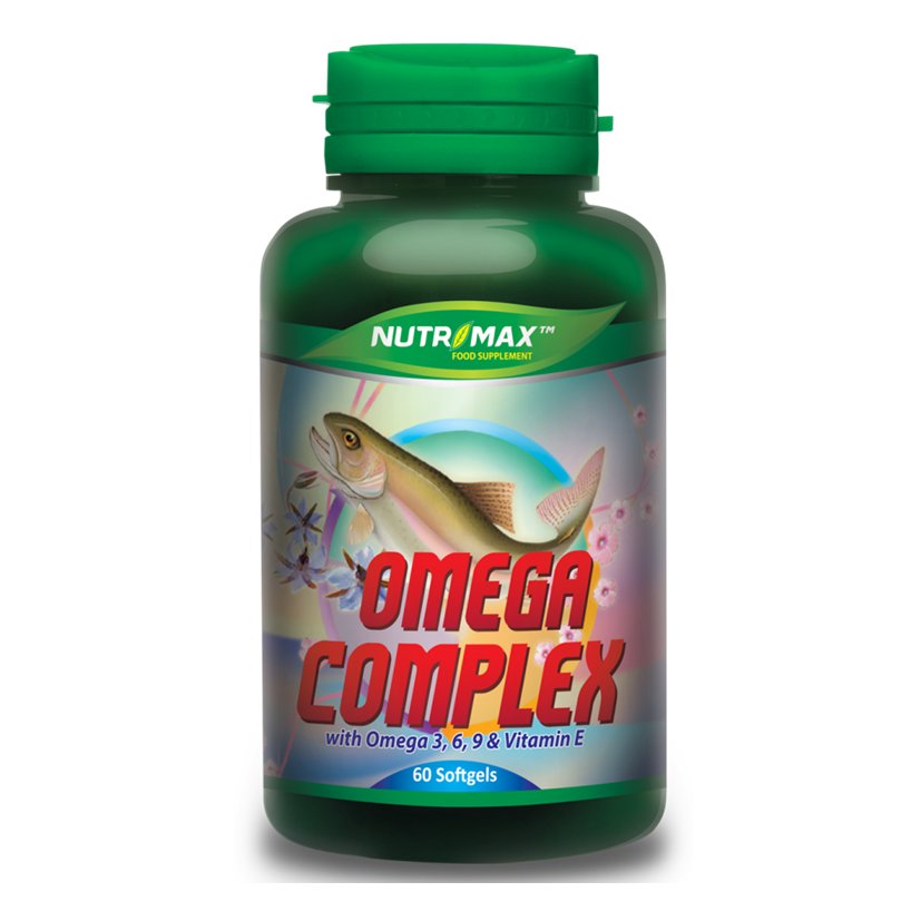 Nutrimax Omega Complex 8 In 1 60 Softgels