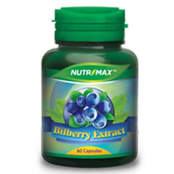 Nutrimax Bilberry Extract 60 Kapsul
