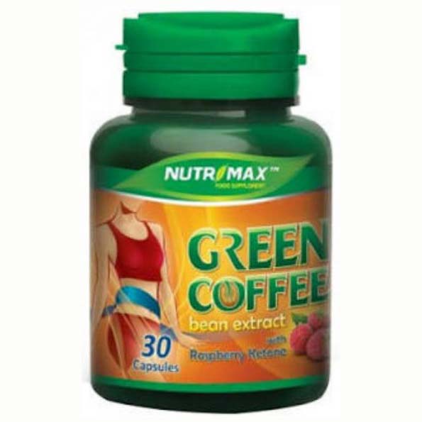 Jual Nutrimax Green Coffee Bean and Raspberry Ketone 30 Capsules HBHoz