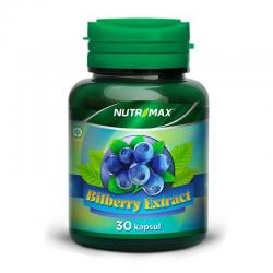 Nutrimax Bilberry Extract 30 kapsul