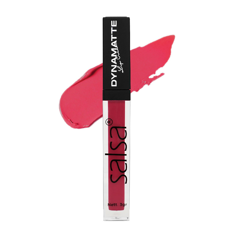 Salsa Cosmetics Dynamatte Lip Cream No.03 Pink Champagne 5gr | Gogobli