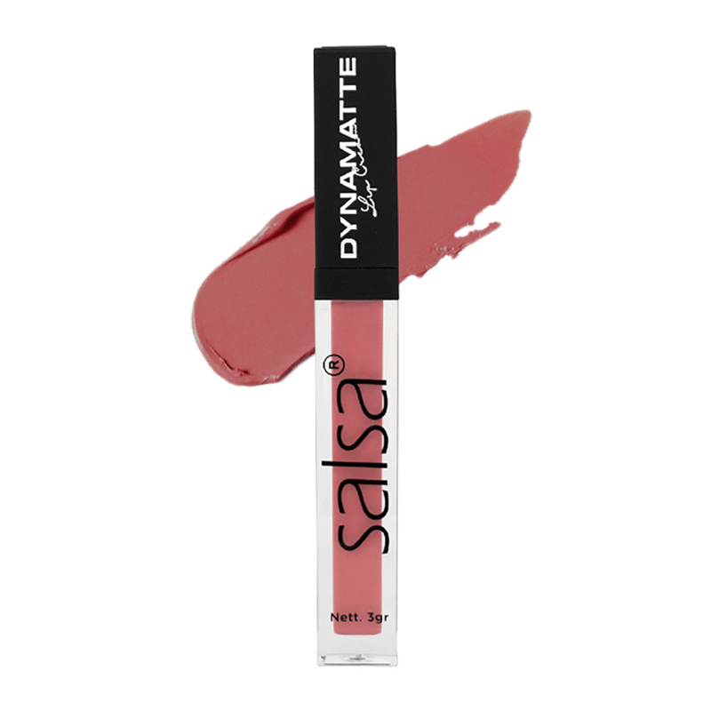 Salsa Cosmetics Dynamatte Lip Cream No.07 Pinky Winky 5gr | Gogobli