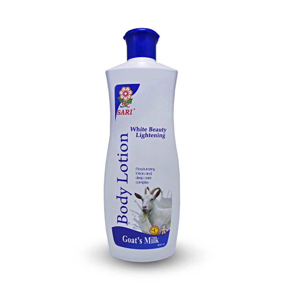 Sari Cosmetics Body Lotion Goats Milk - Botol Cap 600ml | Gogobli