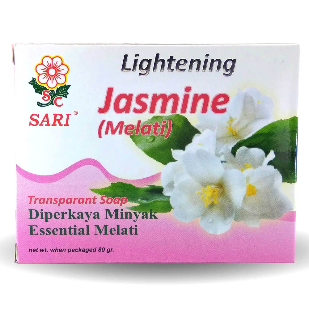 Sari Cosmetics Sabun Lightening Jasmine - Box 80gr | Gogobli