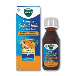 Vicks Formula Jahe Madu Sirup Obat Batuk 105ml