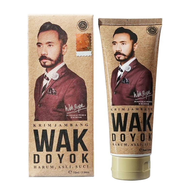 Wak Doyok 75ml (Krim Jambang Dan Rambut) | Gogobli